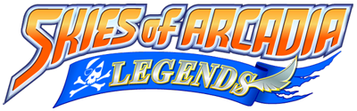 Skies of Arcadia Legends logo for Gamecube